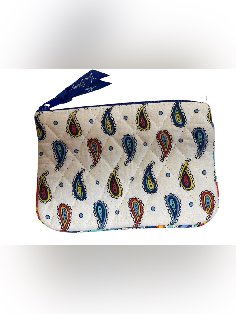 Vera Bradley retired Marina Paisley pattern change purse